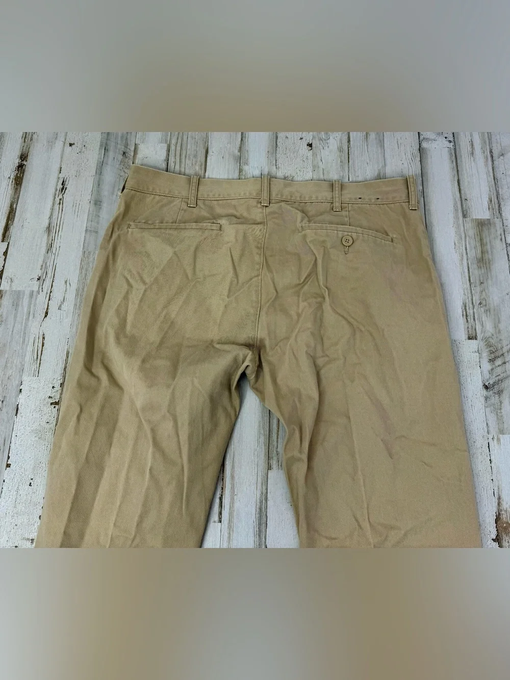 J Crew Chino Pants Mens 34x30 Tan Cotton Regular Fit